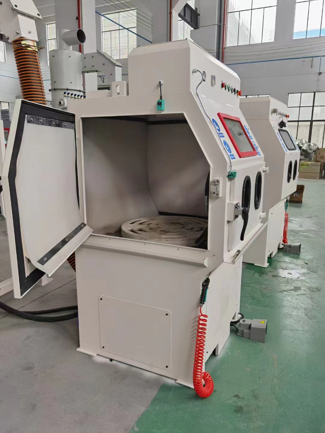 杨浦移动式抛丸机的工作原理?