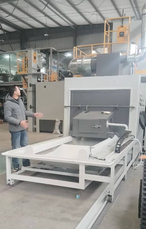 杨浦喷砂机在汽车制造中的表面处理应用