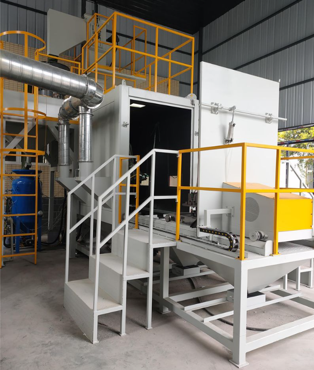 杨浦全自动喷砂机 实现无人化高效生产