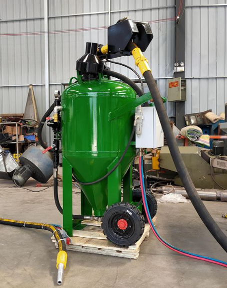 杨浦移动式喷砂机 户外施工效率翻倍